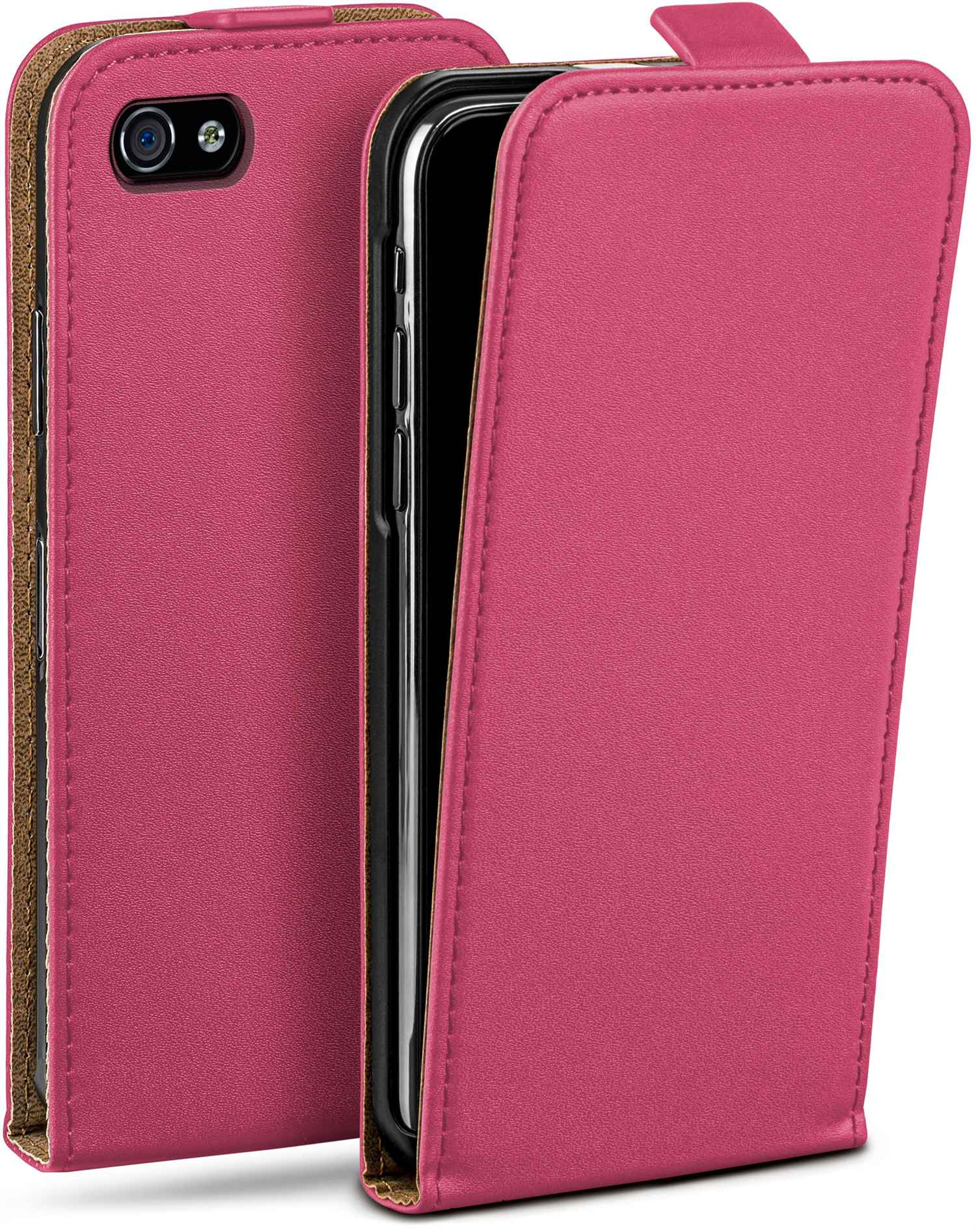 MOEX Flip Apple, 4S, Flip Case, Cover, Berry-Fuchsia iPhone