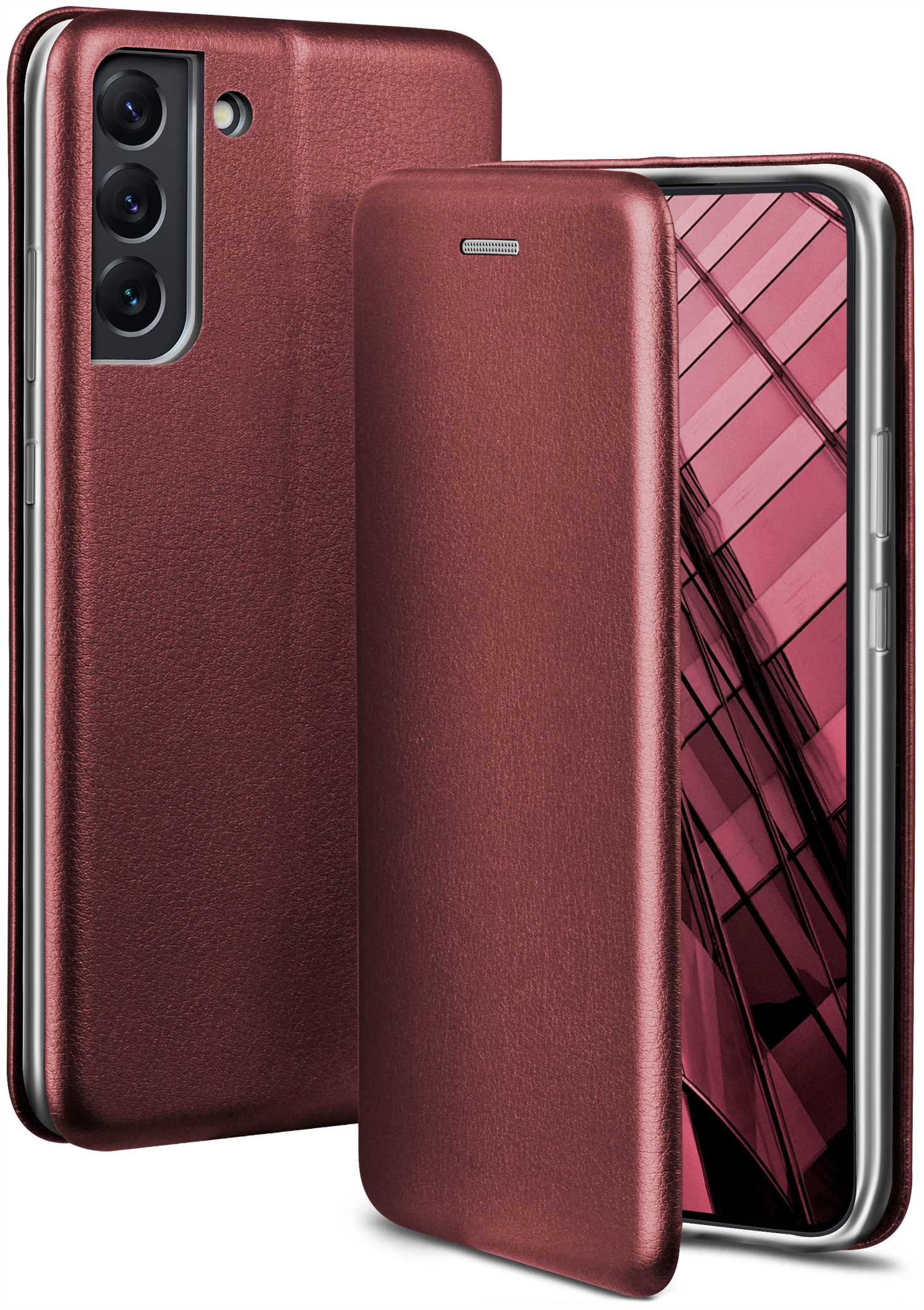 Plus, Samsung, ONEFLOW Red - Galaxy Case, S22 Burgund Business Cover, Flip
