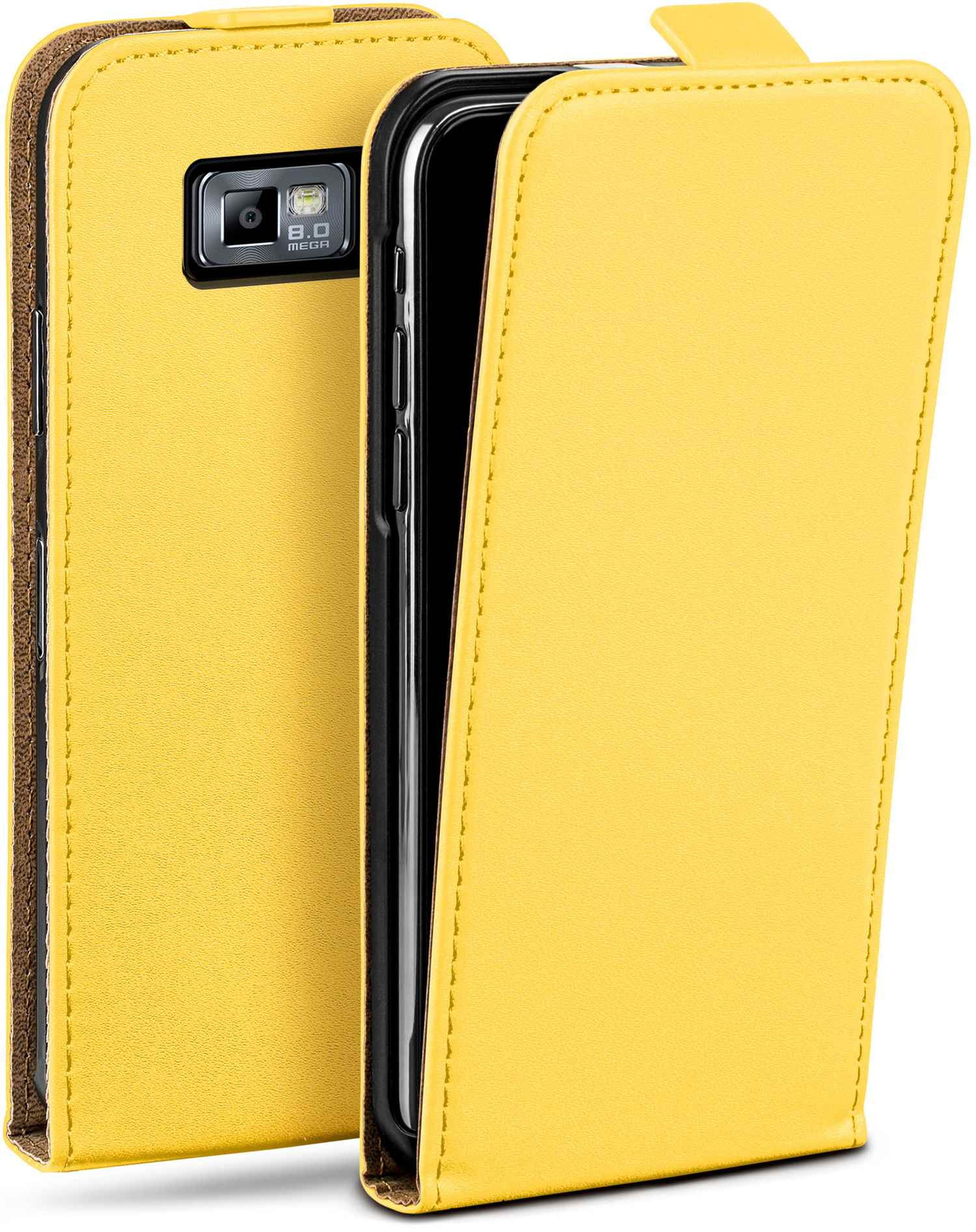 MOEX Flip Case, Galaxy Samsung, Flip Acid-Yellow Plus, Cover, S2