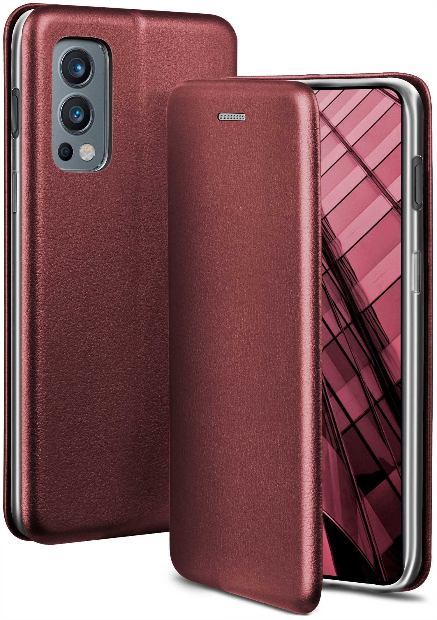 - OnePlus, Case, Flip Red Burgund 5G, Nord Business Cover, ONEFLOW 2