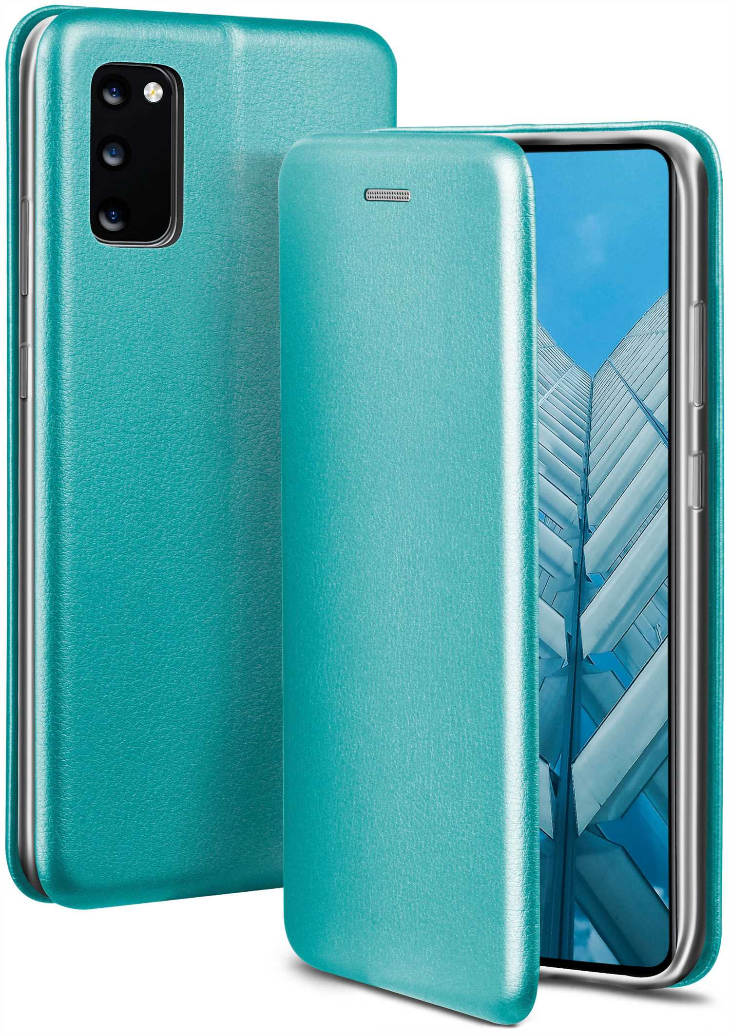 Business Cover, Galaxy - Samsung, 5G, Blue S20 ONEFLOW Worldwide Case, Flip