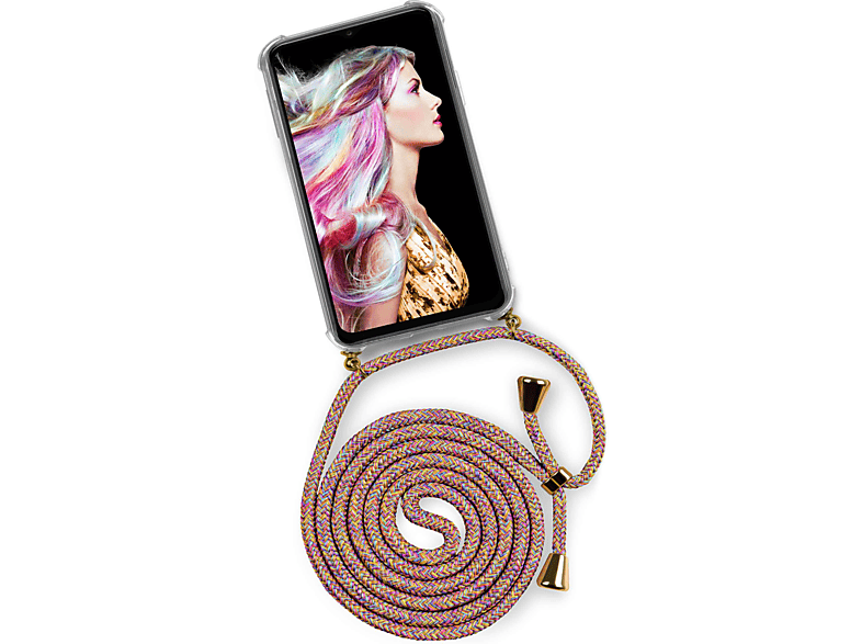 ONEFLOW Twist Case, Backcover, (Gold) Samsung, (4G), Rainbow Galaxy Sunny A13