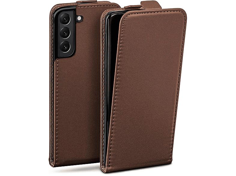 Flip Galaxy MOEX Flip S22 Samsung, Plus, Cover, Oxide-Brown Case,