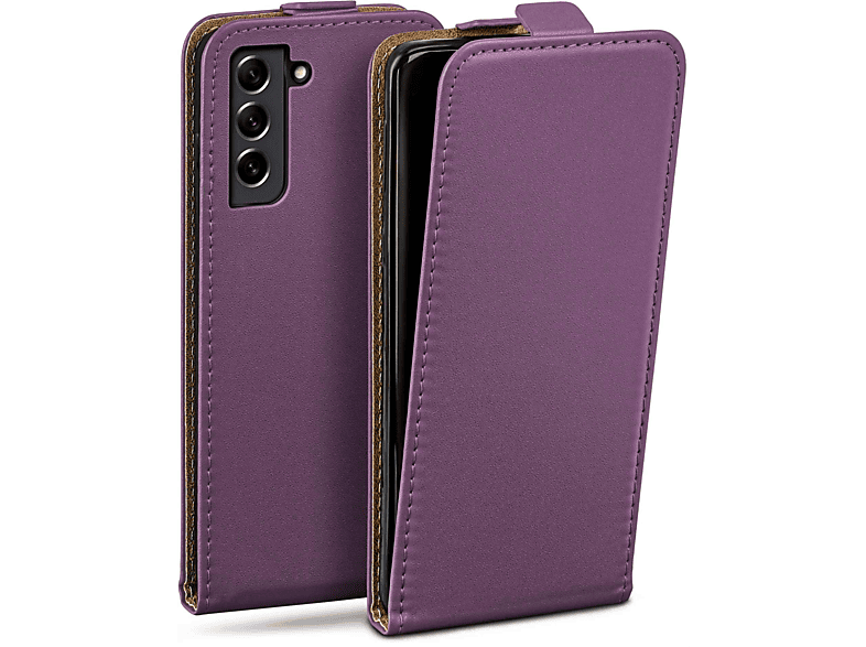 Case, Galaxy Flip FE Indigo-Violet MOEX 5G, Flip Samsung, Cover, S21