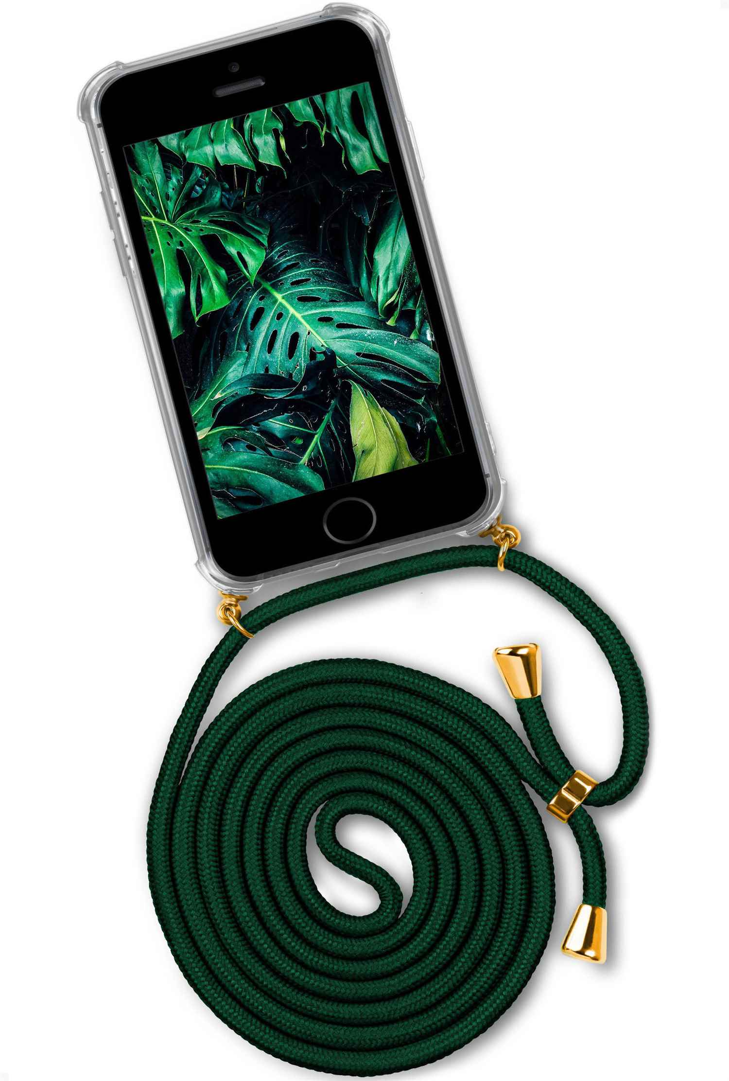 5, Twist Case, ONEFLOW (Gold) iPhone Backcover, Apple, Deepest Jungle