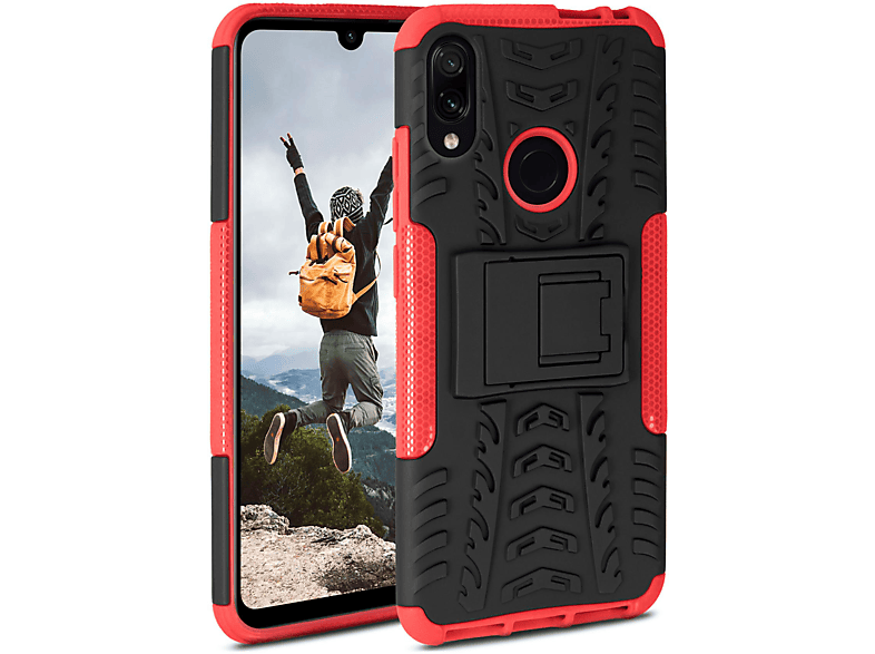 ONEFLOW Tank Case, Backcover, Xiaomi, Redmi Note 7 Pro, Vulcano