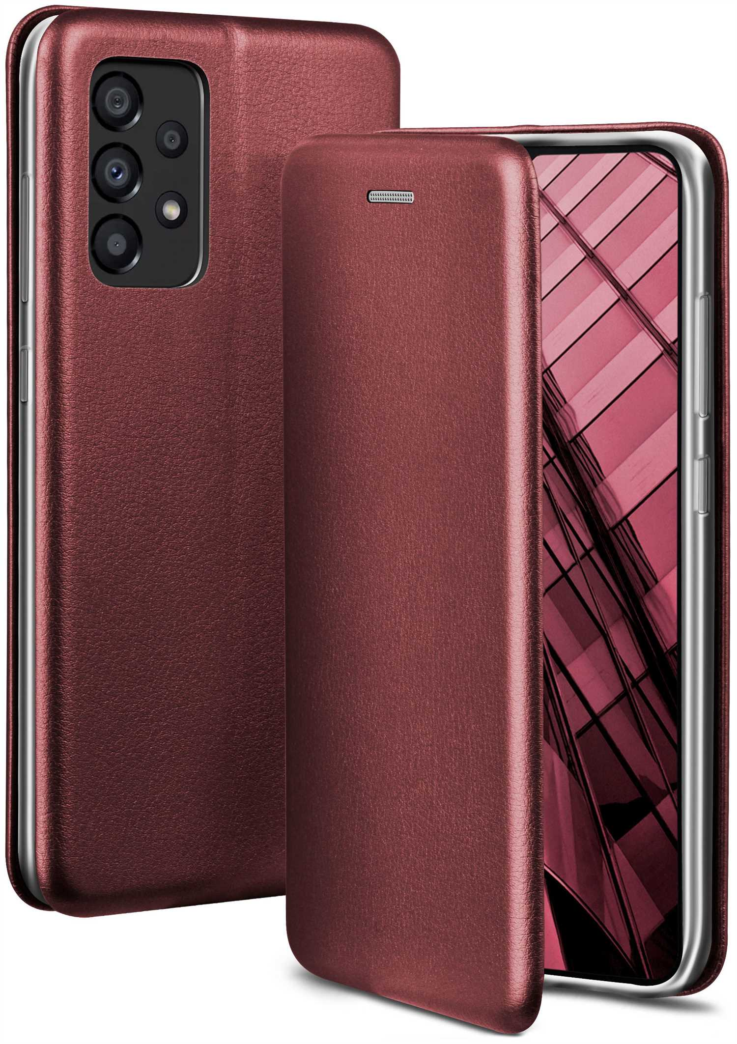 - Samsung, Business ONEFLOW Burgund Red 5G, Flip Case, Galaxy Cover, A33