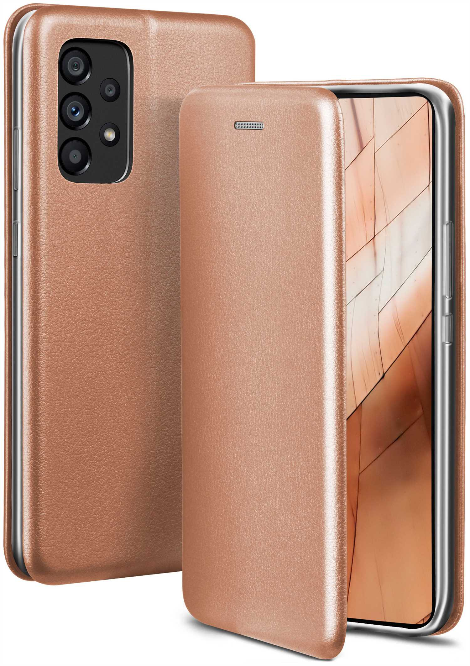 ONEFLOW Business Case, A53 Samsung, Flip - 5G, Cover, Galaxy Rosé Seasons