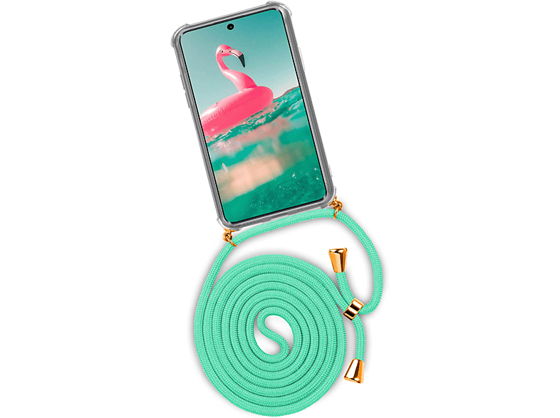 Fachvertrieb ONEFLOW Twist Note Case, 9, Mint Backcover, (Gold) Xiaomi, Redmi Icy