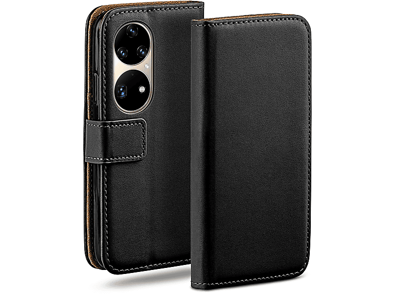 MOEX Book Case, Bookcover, Huawei, P50 Pro, Deep-Black