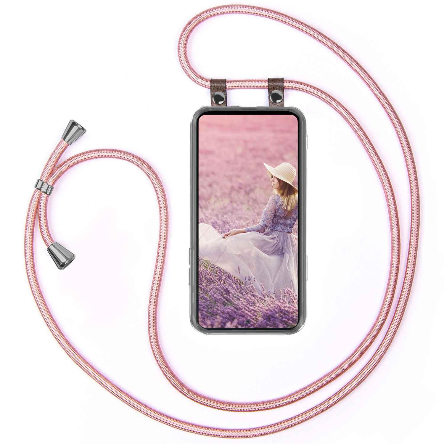 5G, Backcover, Rose MOEX Galaxy Samsung, A53 Gold Handykette,
