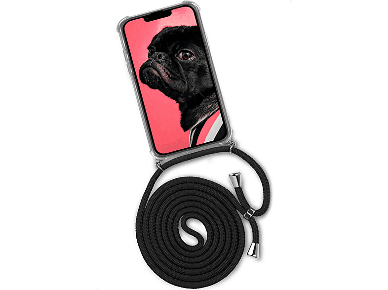 ONEFLOW Twist Black 13 Apple, mini, Diamond Case, iPhone (Silber) Backcover