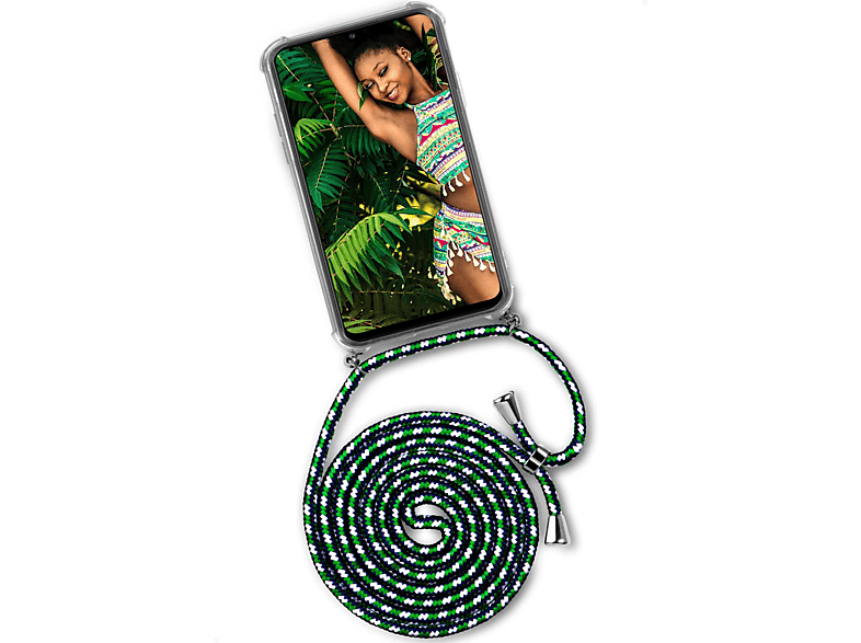 ONEFLOW Twist Africa Mama (Silber) Galaxy Case, (4G), Backcover, A22 Samsung
