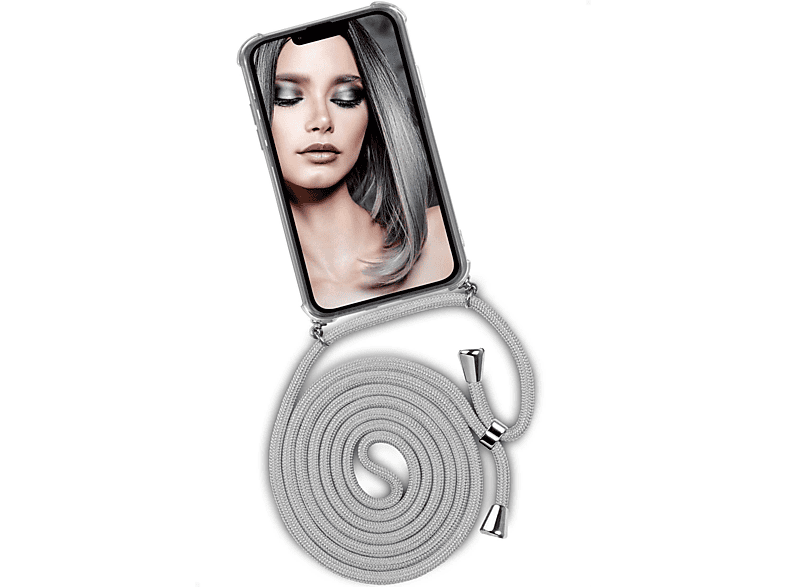 ONEFLOW Twist Case, 13 Silverstar Apple, Backcover, (Silber) Pro, iPhone