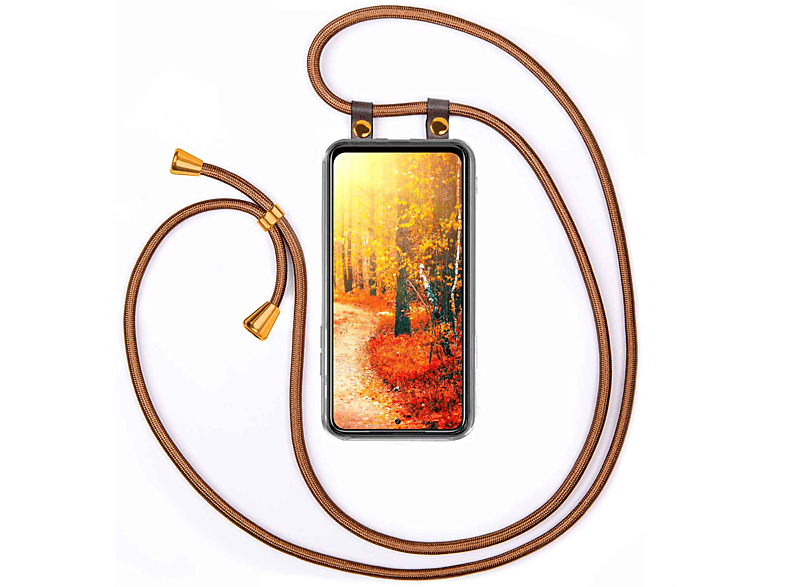 MOEX Handykette, Backcover, Xiaomi, Redmi Note 10, Shiny Brown