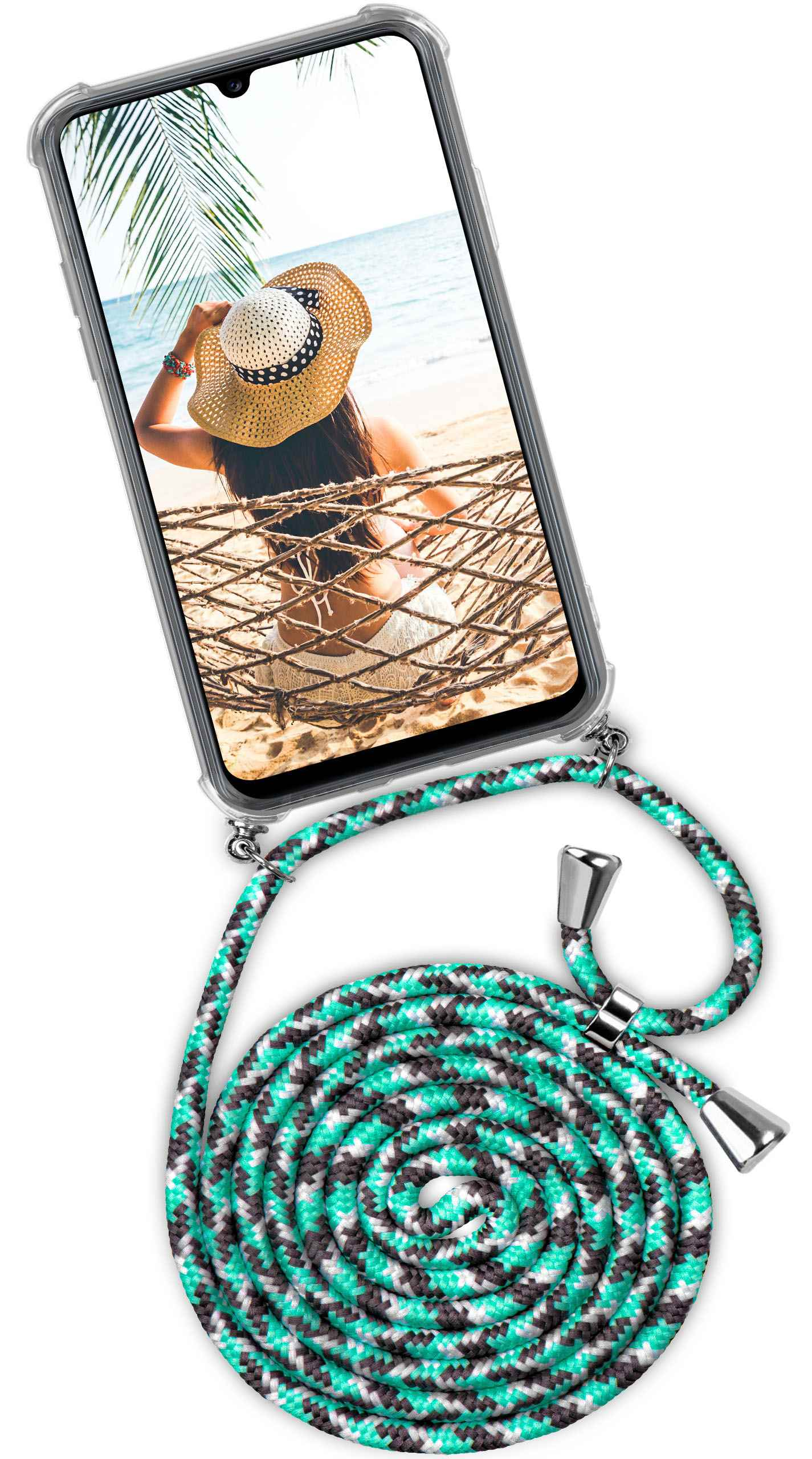 ONEFLOW Twist Case, M32, Samsung, (Silber) Seashell Galaxy Backcover