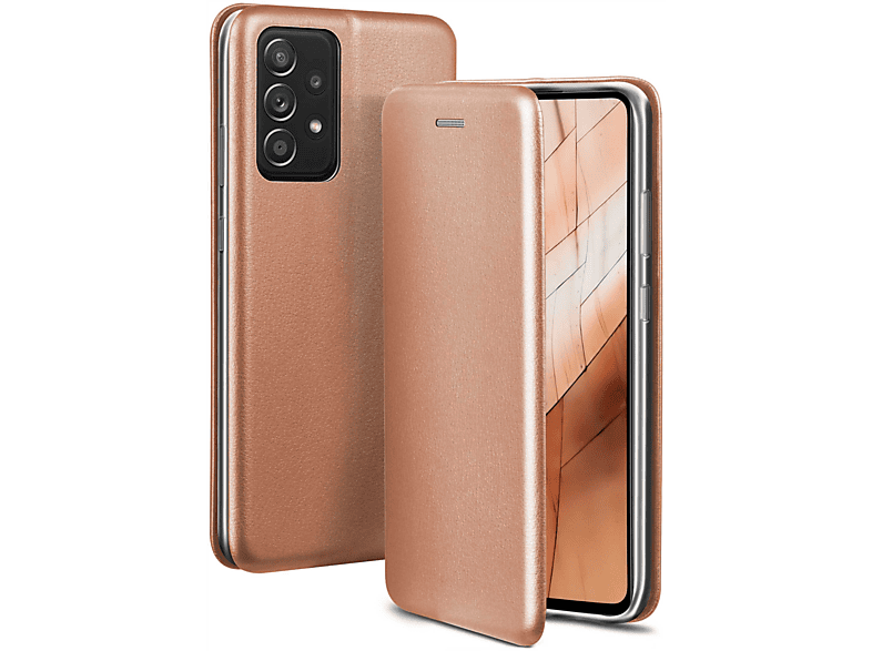 Flip - Cover, Case, Rosé 5G, Samsung, Seasons A52 Galaxy ONEFLOW Business