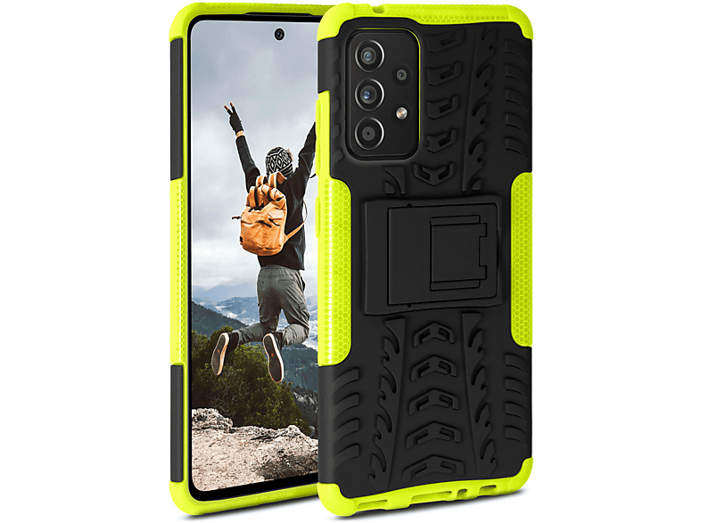 Lime Tank Galaxy A52 5G, Case, Samsung, Backcover, ONEFLOW