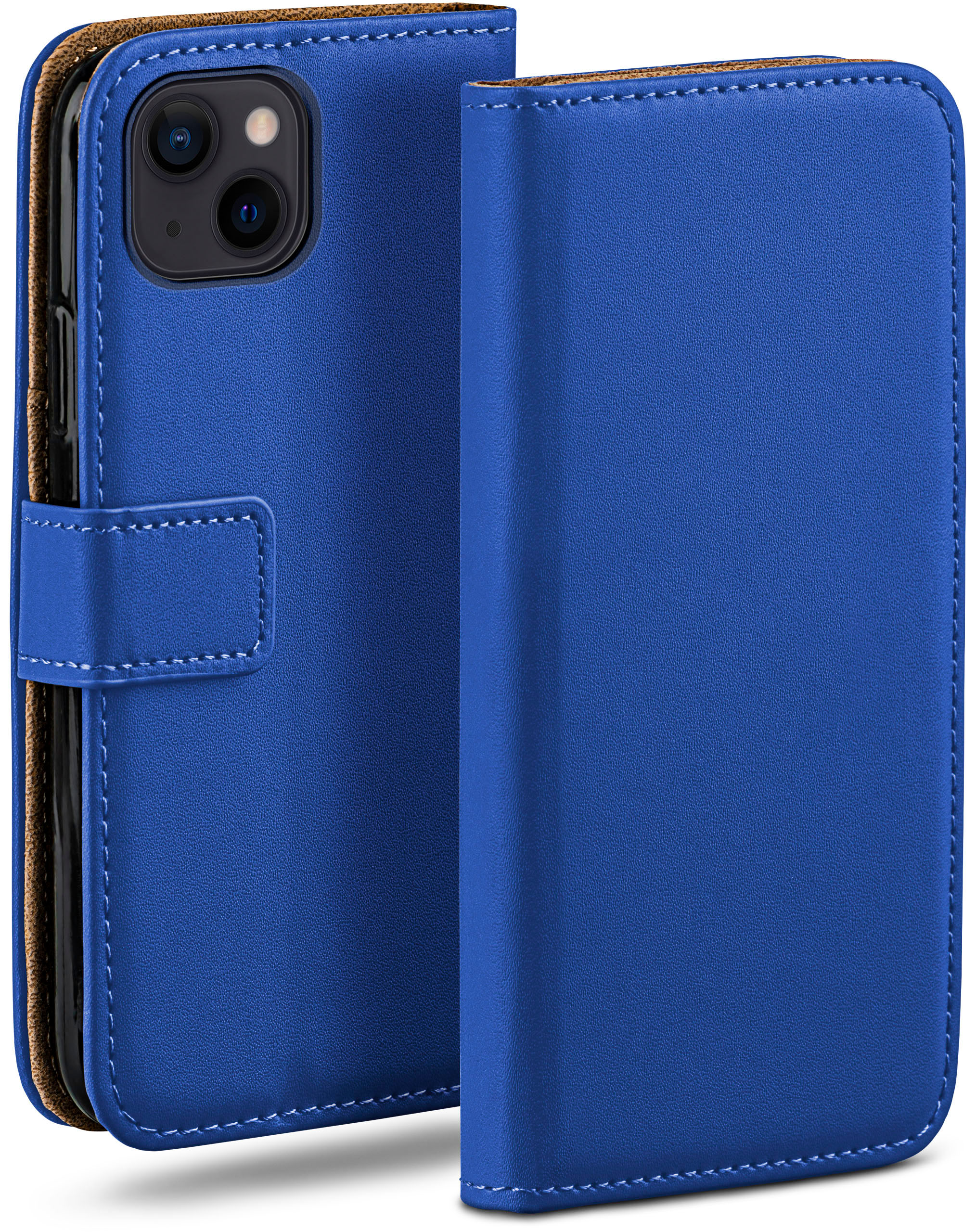 MOEX Royal-Blue Book iPhone 13, Case, Apple, Bookcover,