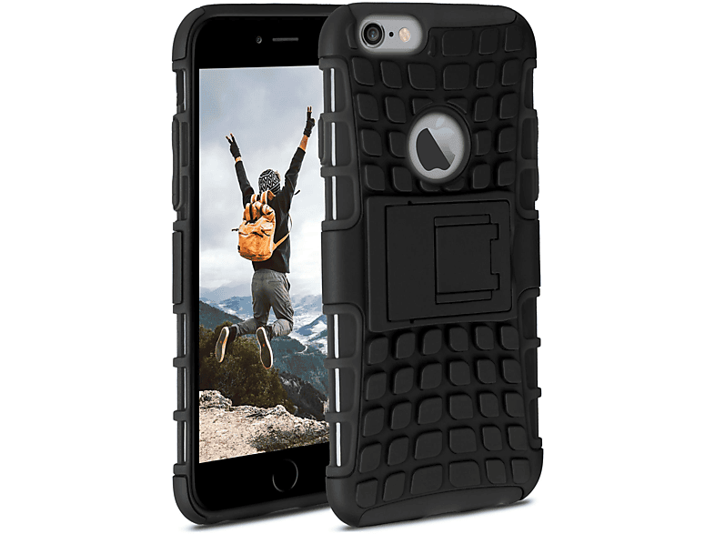 ONEFLOW Tank Case, Backcover, Apple, iPhone 6s, Obsidian