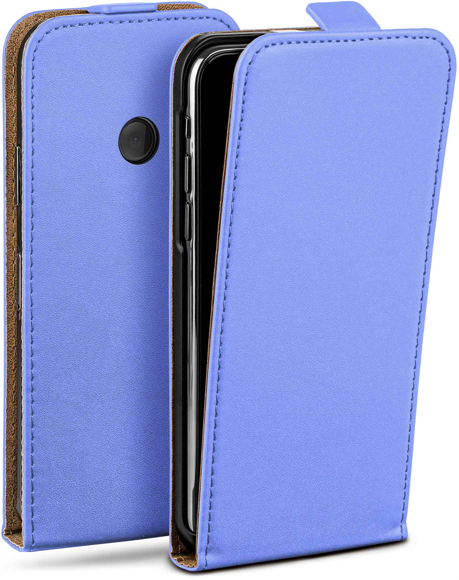 525, Sky-Blue Cover, MOEX Flip Lumia Nokia, Case, Flip
