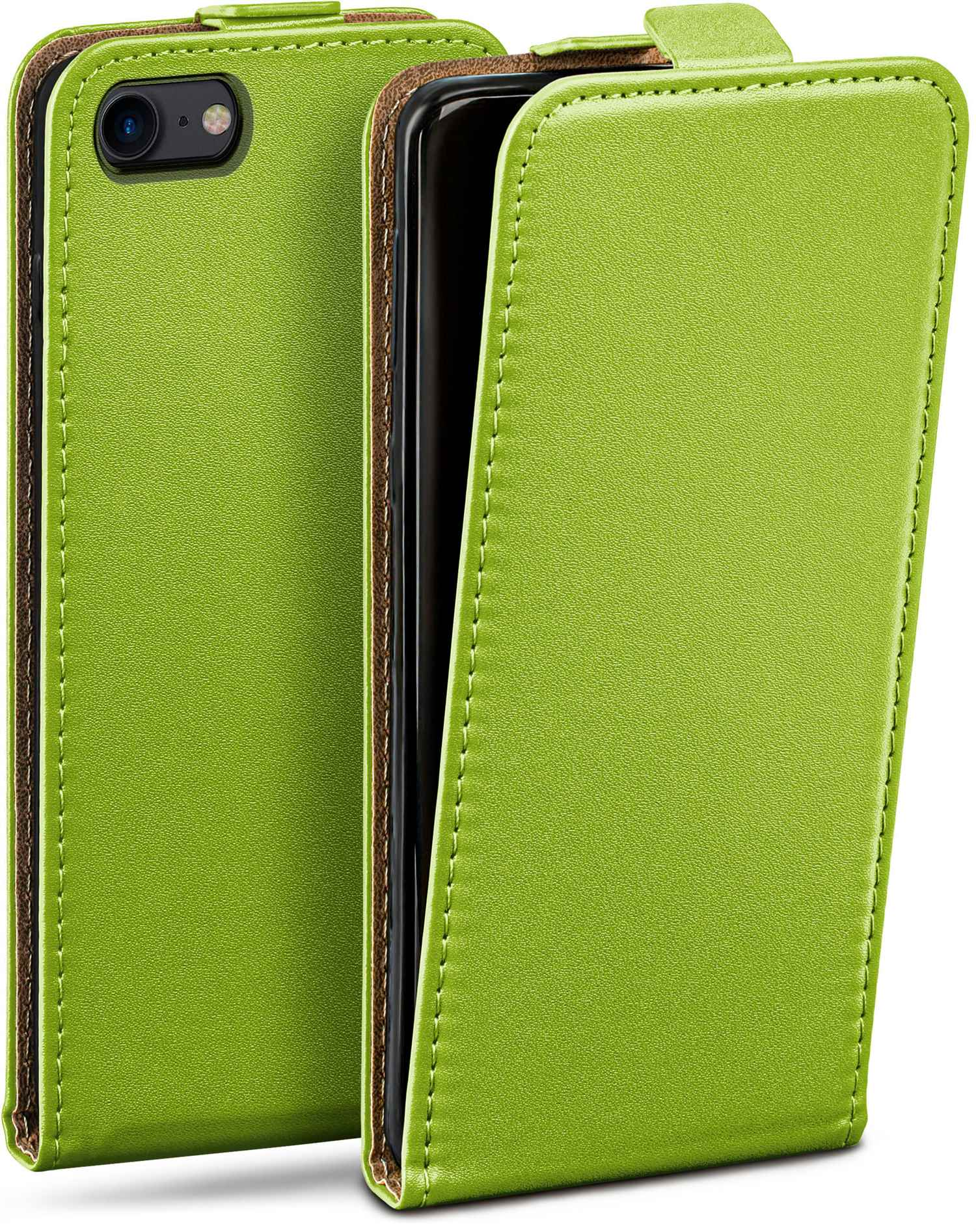 iPhone Case, Cover, (2022), Lime-Green SE Flip MOEX Apple, Generation Flip 3.