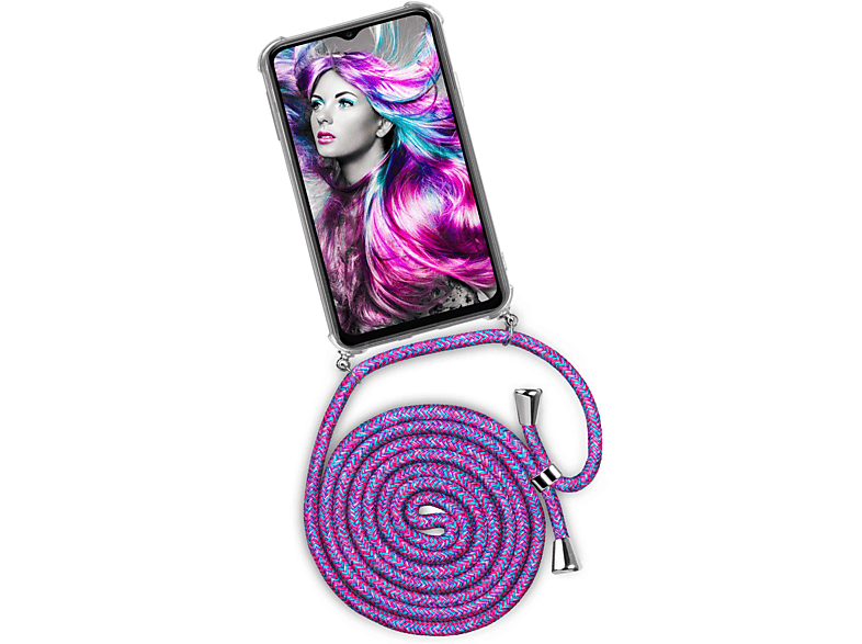 Backcover, (Silber) ONEFLOW A13 Unicorn Galaxy Crazy Twist Samsung, (4G), Case,