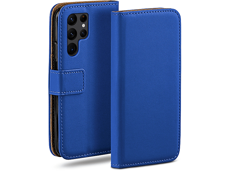 MOEX Book Case, Bookcover, Samsung, Galaxy S22 Ultra, Royal-Blue