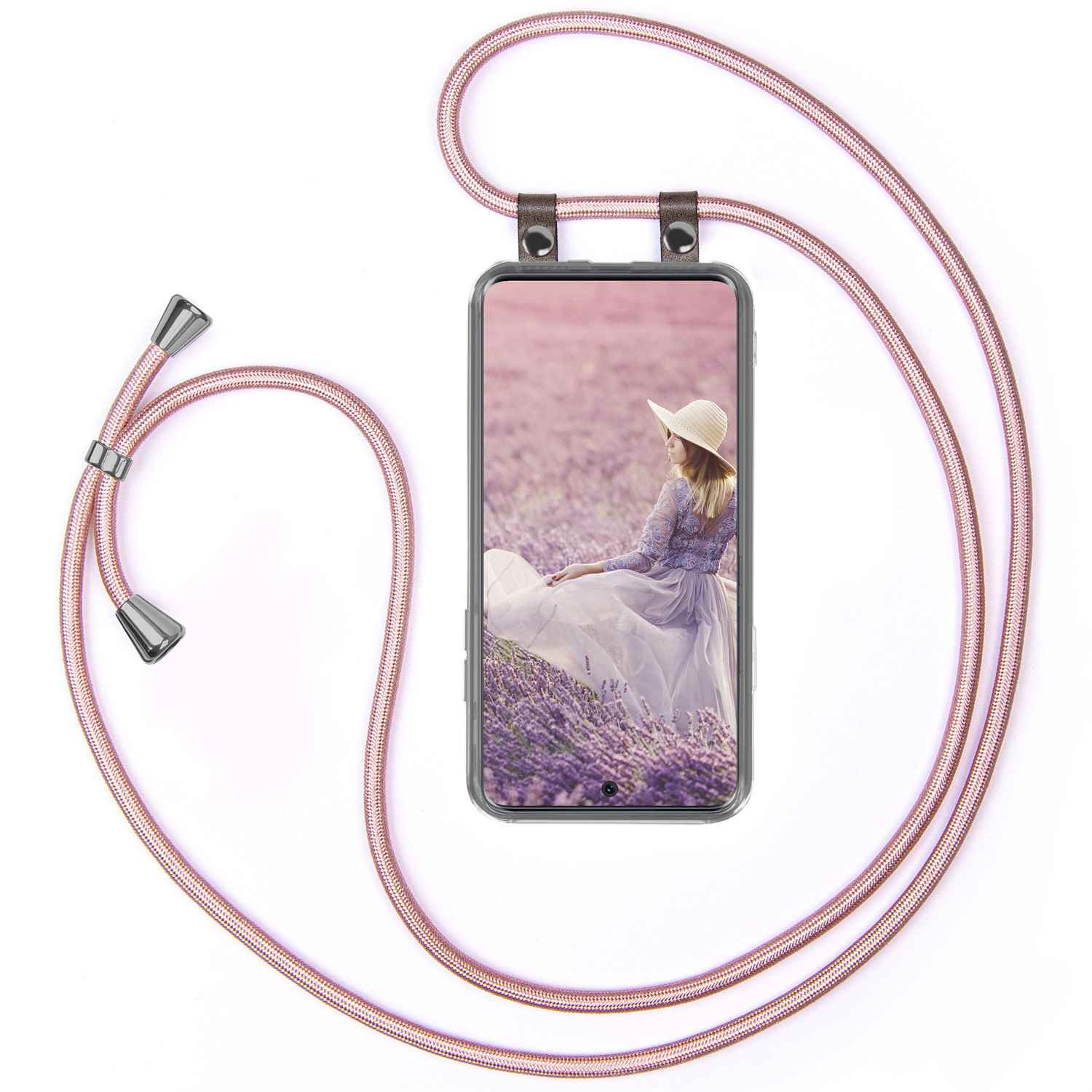 MOEX Handykette, Backcover, Huawei, Honor Gold 50, Rose