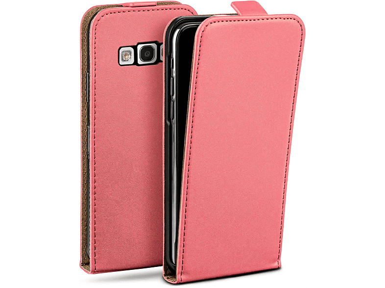 MOEX Flip Case, Flip Cover, Samsung, Galaxy S3, Coral-Rose