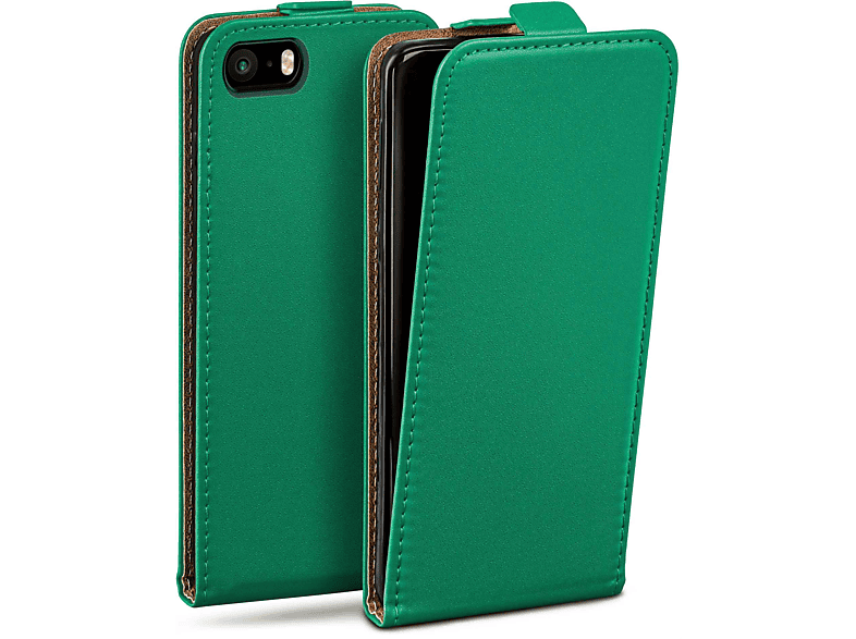 MOEX Flip Case, Flip Cover, Apple, iPhone 5s, EmeraldGreen MediaMarkt