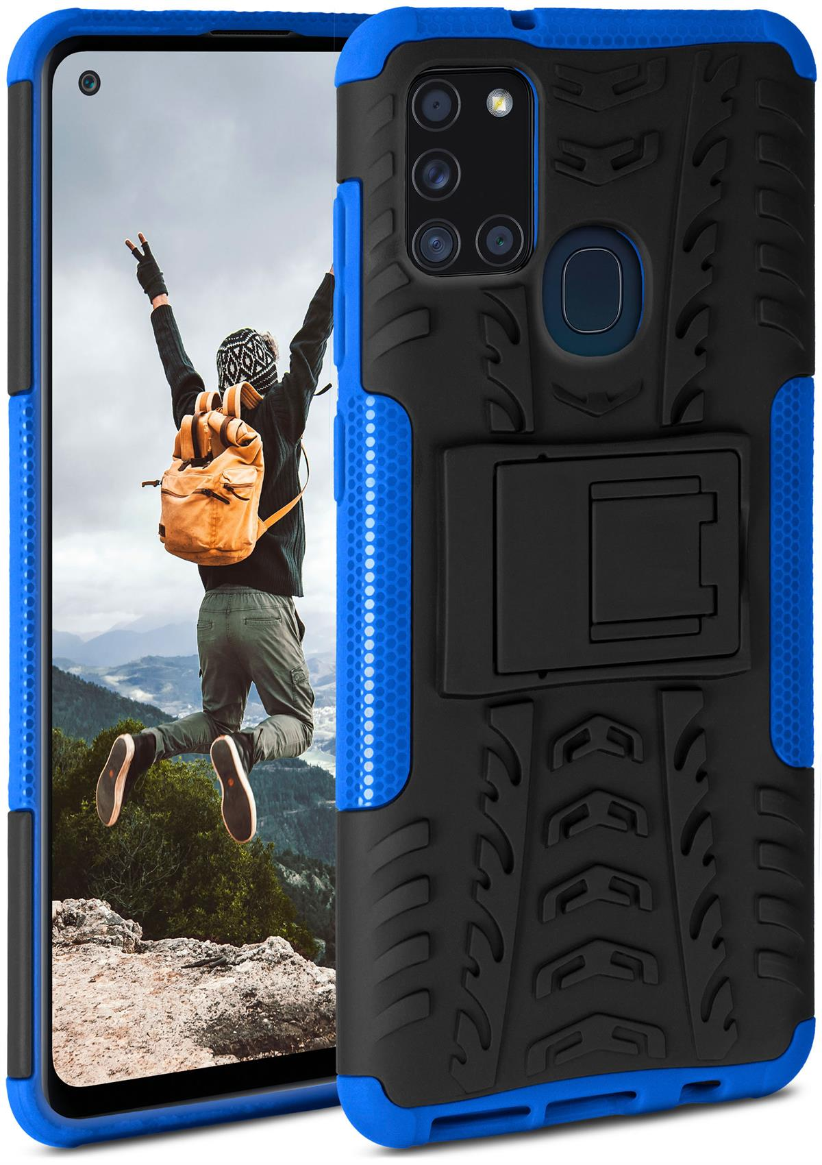 Tank ONEFLOW Horizon Galaxy Samsung, Backcover, A21s, Case,