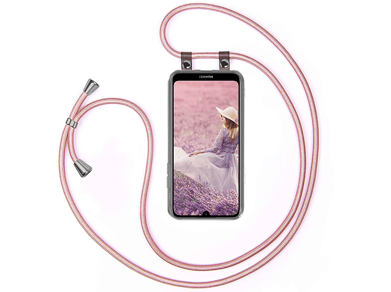 MOEX Handykette, Backcover, Huawei, Y7 Prime (2019), Rose Gold