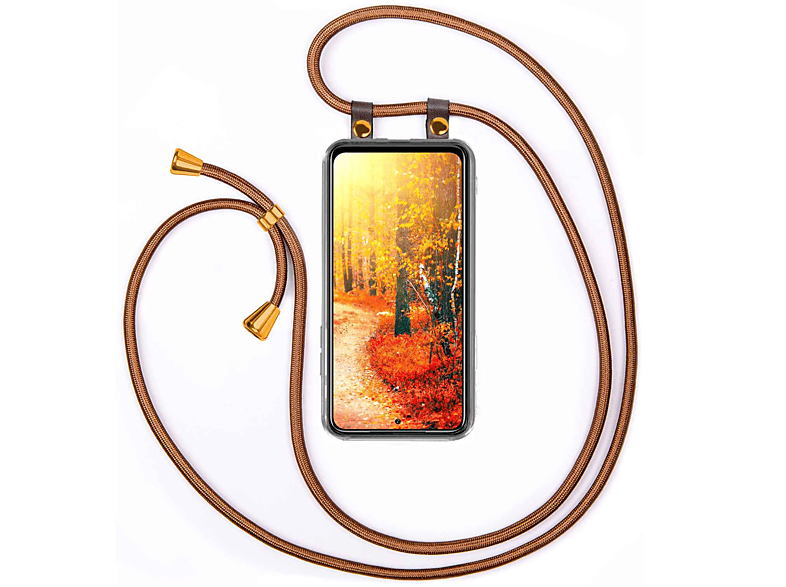 MOEX Handykette, Backcover, Xiaomi, Redmi Note 10S, Shiny Brown