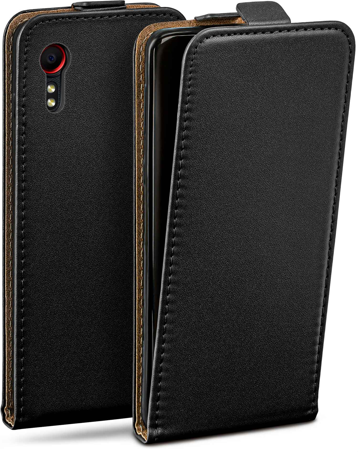 MOEX Flip Case, XCover Cover, Flip Deep-Black 5, Galaxy Samsung