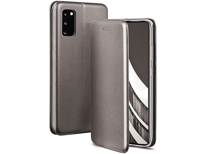 Business Grey S20, ONEFLOW Skyscraper Cover, Flip Galaxy - Case, Samsung,