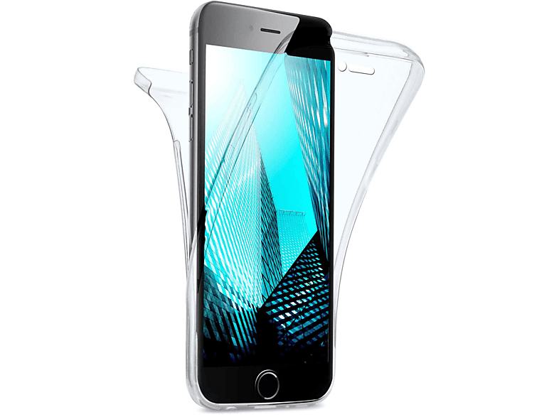 MOEX Double Case, Full Cover, Crystal Plus, Apple, iPhone 6s