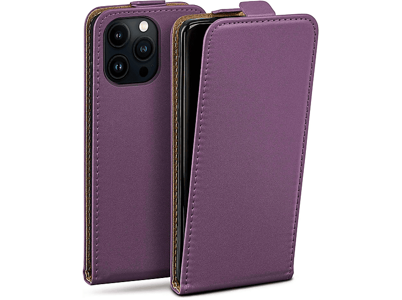 MOEX Flip Case, Flip Cover, Apple, iPhone 13 Pro, Indigo-Violet