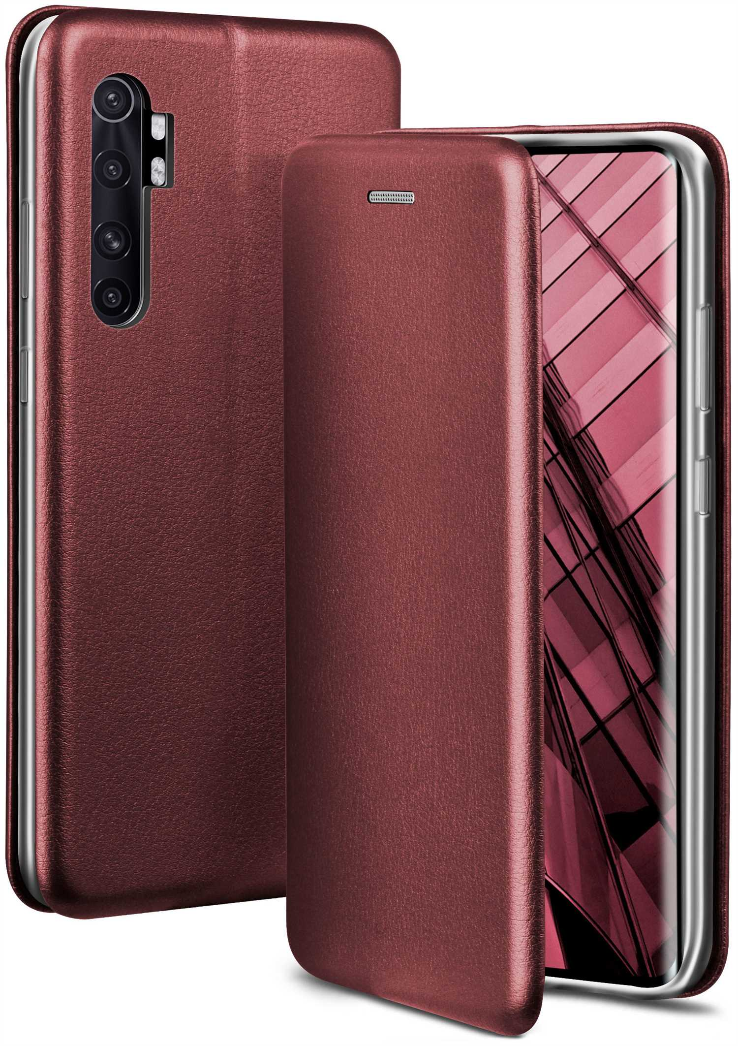 ONEFLOW Business Red Flip Lite, Xiaomi, Burgund Cover, - Case, Mi 10 Note