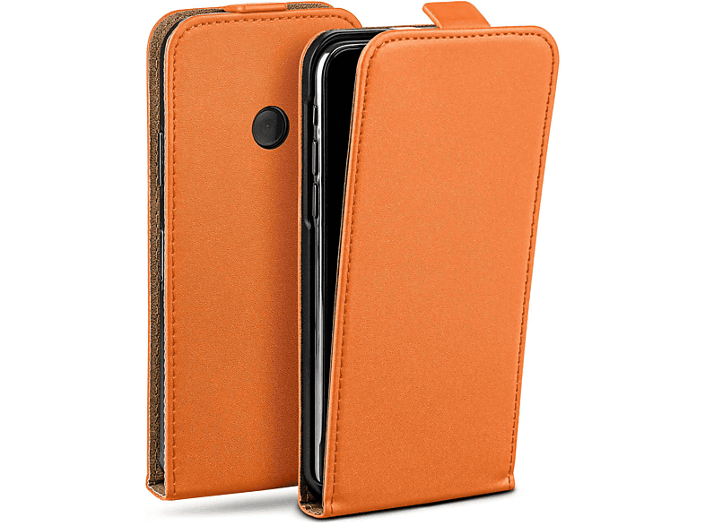 Flip Flip Nokia, Case, 525, Canyon-Orange Lumia Cover, MOEX