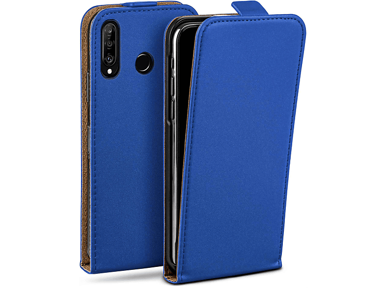 MOEX Flip Case, Flip Cover, Huawei, P30 Lite New Edition, RoyalBlue