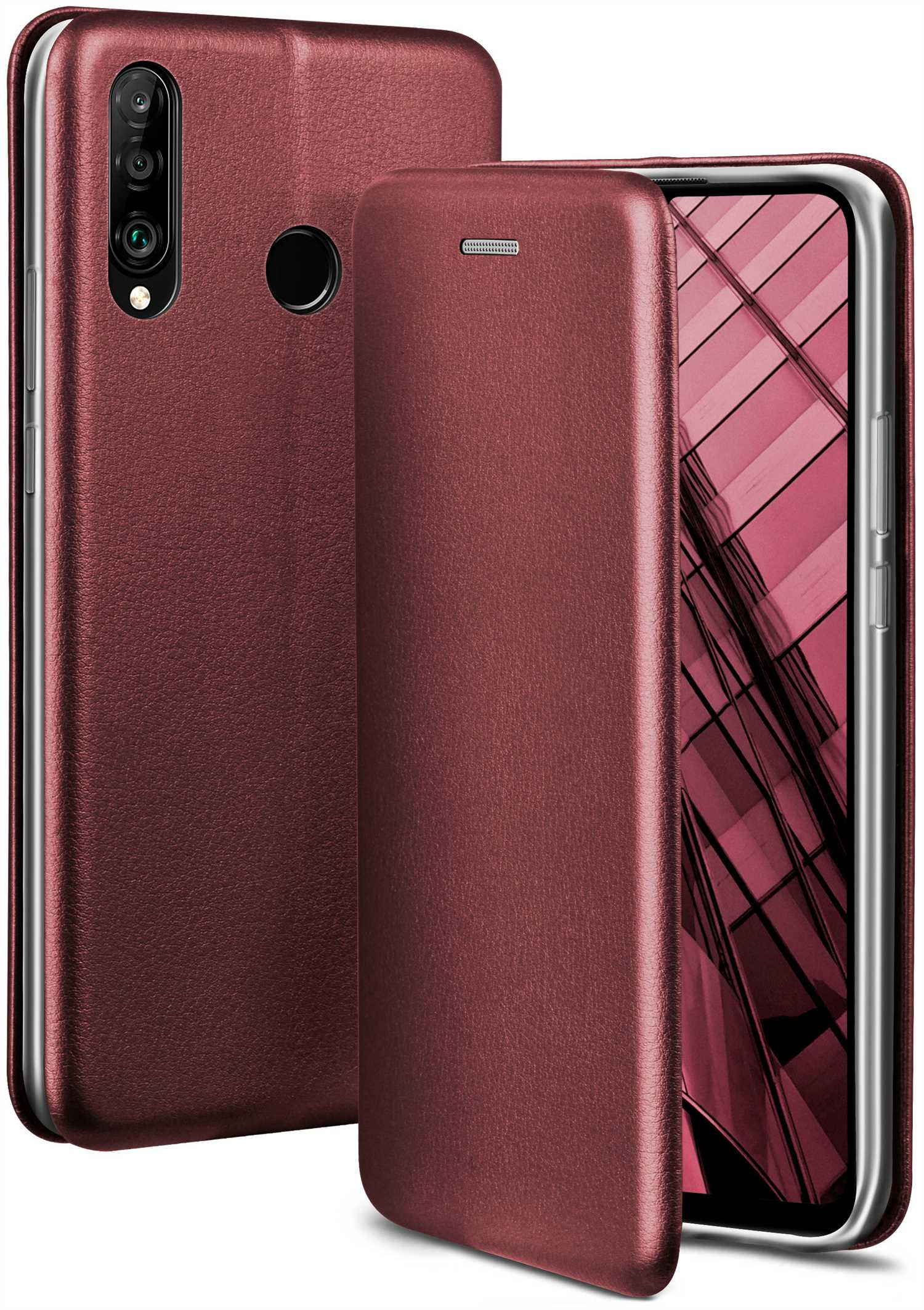 ONEFLOW P30 Burgund Case, Lite Red Cover, Edition, Flip New Business - Huawei,