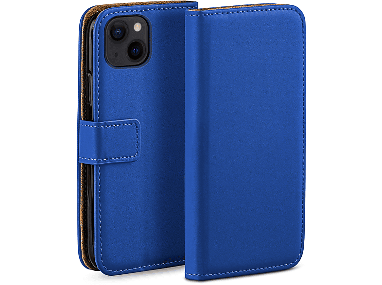 MOEX Book Case, Bookcover, Apple, iPhone 14, Royal-Blue