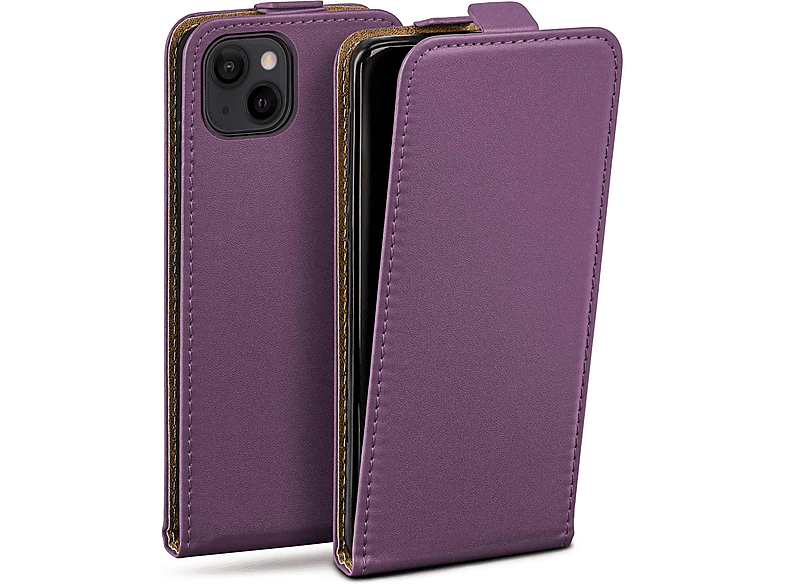MOEX Flip Case, Flip Cover, Apple, iPhone 13, Indigo-Violet