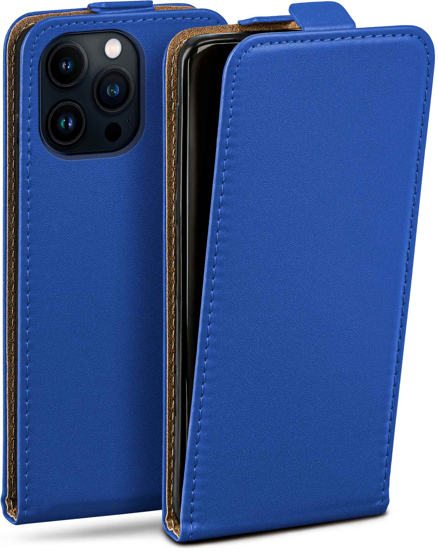 13 MOEX Cover, Apple, Flip Max, Royal-Blue Case, iPhone Pro Flip