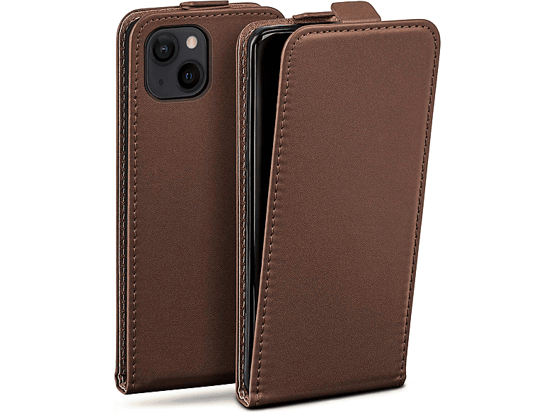 14 Oxide-Brown Apple, MOEX Flip iPhone Case, Plus, Flip Cover,