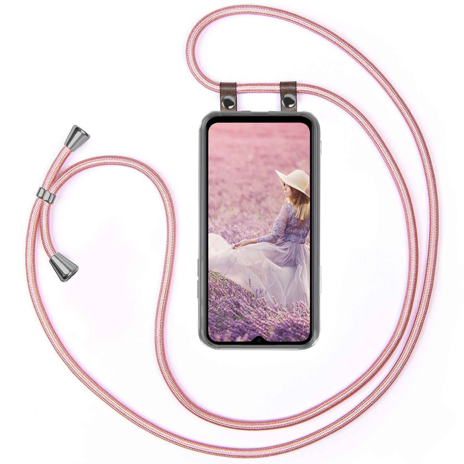 MOEX Handykette, Backcover, Gold 5G, M33 Samsung, Galaxy Rose