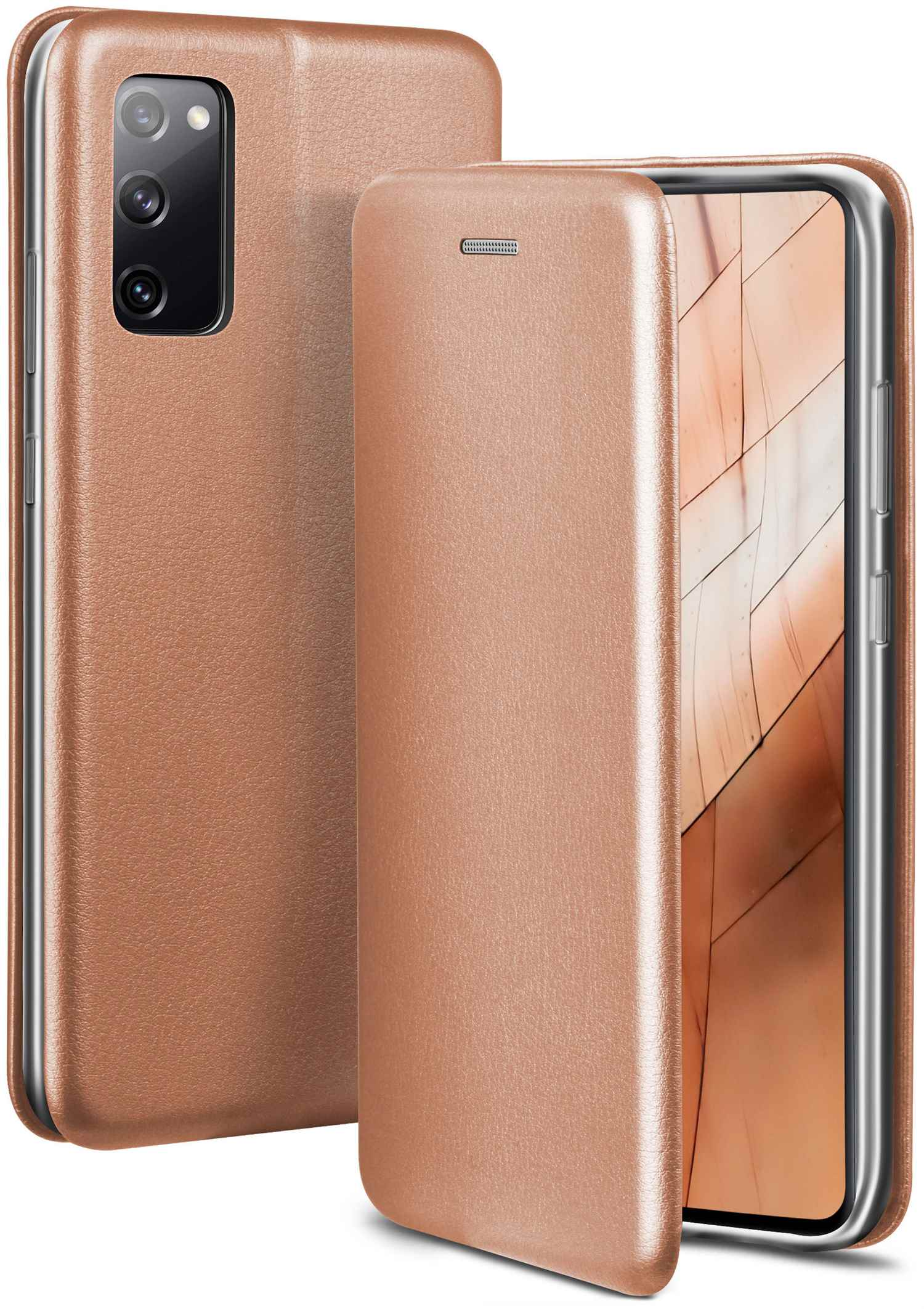 ONEFLOW Business Case, Flip Seasons Samsung, Cover, S20 - Galaxy 5G, Rosé FE