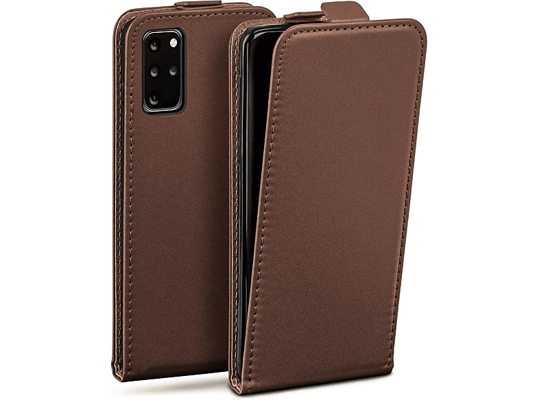 MOEX Flip Case, Flip Cover, Samsung, Galaxy S20 Plus, Oxide-Brown
