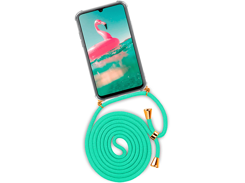 ONEFLOW Twist (Gold) Case, Samsung, Galaxy M32, Backcover, Icy Mint